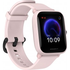 Amazfit Bip U Smart Watch Fitness Tracker for Men Women with 60+ Sports Modes, 9-Day Battery Life, Blood Oxygen Breathing Heart Rate Sleep Monitor, 5 ATM Waterproof, for iPhone Android Phone (Pink) Amazfit Bip U Smart Watch Fitness Tracker for Men Women with 60+ Sports Modes, 9-Day Battery Life, Blood Oxygen Breathing Heart Rate Sleep Monitor, 5 ATM Waterproof, for iPhone Android Phone (Pink)